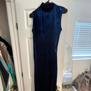 Velvet Maxi Dress